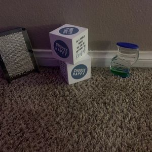 Timer two word blocks and push pin